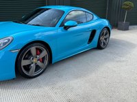 USED 2016 16 PORSCHE 718 CAYMAN 2.5T S Coupe 2dr Petrol Manual Euro 6 (s/s) (350 ps) 