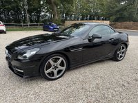 USED 2012 62 MERCEDES-BENZ SLK 3.5 SLK350 BlueEfficiency AMG Sport Convertible 2dr Petrol G-Tronic+ Euro 5 (s/s) (306 ps) FSH AIR SCARF HEATED LEATHER