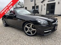 USED 2012 62 MERCEDES-BENZ SLK 3.5 SLK350 BlueEfficiency AMG Sport Convertible 2dr Petrol G-Tronic+ Euro 5 (s/s) (306 ps) FSH AIR SCARF HEATED LEATHER