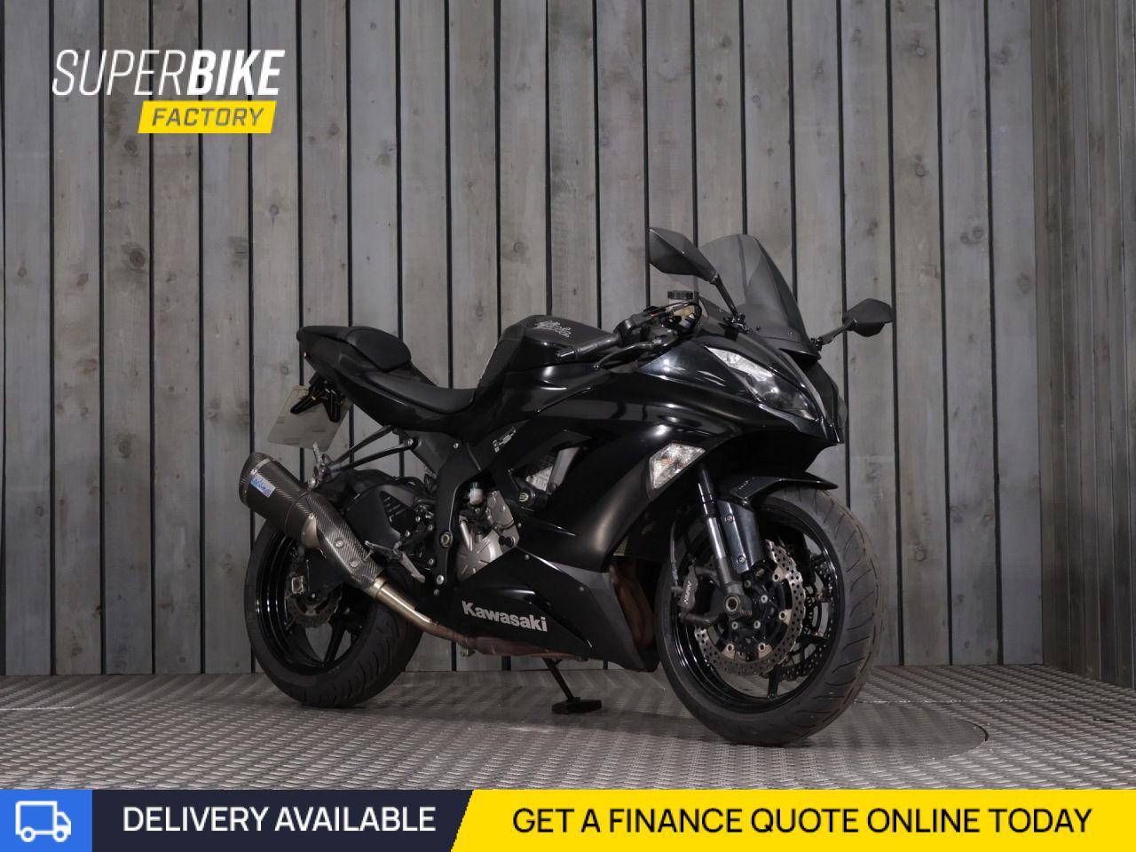 2001 KAWASAKI NINJA ZX-6R BLUE with 13180 miles - Used