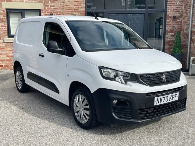 2021 PARTNER 1.5 BLUEHDI 1000 PROFESSIONAL STANDARD PANEL VAN 5DR DIESEL MANUAL SWB EURO... photo