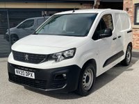 USED 2020 20 PEUGEOT PARTNER 1.5 BlueHDi 1000 Grip Standard Panel Van 5dr Diesel Manual SWB Euro 6 (s/s) (100 bhp) 6 MONTHS WARRANTY PX FINANCE