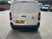 USED 2020 20 PEUGEOT PARTNER 1.5 BlueHDi 1000 Grip Standard Panel Van 5dr Diesel Manual SWB Euro 6 (s/s) (100 bhp) 6 MONTHS WARRANTY PX FINANCE