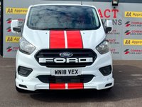 USED 2018 18 FORD TRANSIT CUSTOM 2.0 280 EcoBlue Crew Van Conversion (6 SEATS) L1 H1 Euro 6 (105 ps) 6 SEATS, CARPET LINED!!!