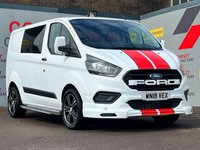 USED 2018 18 FORD TRANSIT CUSTOM 2.0 280 EcoBlue Crew Van Conversion (6 SEATS) L1 H1 Euro 6 (105 ps) 6 SEATS, CARPET LINED!!!