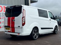 USED 2018 18 FORD TRANSIT CUSTOM 2.0 280 EcoBlue Crew Van Conversion (6 SEATS) L1 H1 Euro 6 (105 ps) 6 SEATS, CARPET LINED!!!
