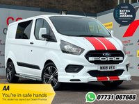 USED 2018 18 FORD TRANSIT CUSTOM 2.0 280 EcoBlue Crew Van Conversion (6 SEATS) L1 H1 Euro 6 (105 ps) 6 SEATS, CARPET LINED!!!