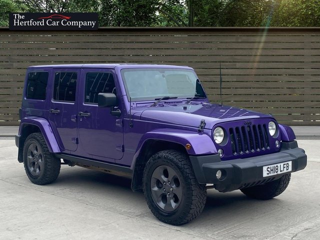2018 18 Jeep Wrangler 2.8 CRD Night Eagle SUV 4dr Diesel Auto 4WD Euro 6 (197 bhp)