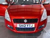 USED 2012 12 SUZUKI SPLASH 1.2 SZ4 MPV 5dr Petrol Manual Euro 5 (94 ps) MPV