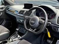 USED 2018 18 AUDI Q3 2.0 TDI Black Edition SUV 5dr Diesel S Tronic quattro Euro 6 (s/s) (184 ps) 