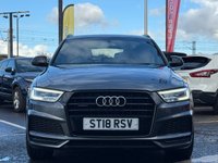 USED 2018 18 AUDI Q3 2.0 TDI Black Edition SUV 5dr Diesel S Tronic quattro Euro 6 (s/s) (184 ps) 
