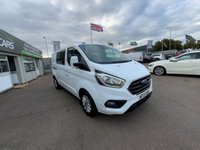 USED 2022 72 FORD TRANSIT CUSTOM 2.0 300 EcoBlue Limited Crew Van Double Cab 5dr Diesel Manual L2 H1 Euro 6 (s/s) (130 ps) 5 Seats Full Service History