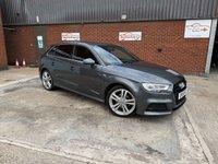 USED 2018 18 AUDI A3 2.0 TDI S line Sportback 5dr Diesel Manual Euro 6 (s/s) (150 ps) 6 Months Warranty included