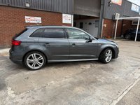 USED 2018 18 AUDI A3 2.0 TDI S line Sportback 5dr Diesel Manual Euro 6 (s/s) (150 ps) 6 Months Warranty included