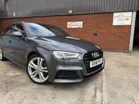 USED 2018 18 AUDI A3 2.0 TDI S line Sportback 5dr Diesel Manual Euro 6 (s/s) (150 ps) 6 Months Warranty included