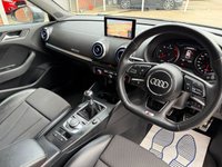 USED 2018 18 AUDI A3 2.0 TDI S line Sportback 5dr Diesel Manual Euro 6 (s/s) (150 ps) 6 Months Warranty included