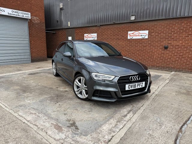 2018 18 Audi A3 2.0 TDI S line Sportback 5dr Diesel Manual Euro 6 (s/s) (150 ps)