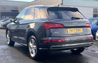 USED 2017 17 AUDI Q5 2.0 TDI S line SUV 5dr Diesel S Tronic quattro Euro 6 (s/s) (190 ps) THIS CAR COMES WITH 6 MONTHS WARRANTY , BREAKDOWN COVER & RECOVERY++  19 INCH ALLOYS + ELECTRIC PARKING BRAKE + 4-WAY ELECTRIC LUMBER SUPPORT + FRONT HEATED SEATS + BLUETOOTH CONNECTIVITY + CRUISE CONTROL + DAB RADIO + DELUXE 3-ZONE CLIMATE CONTROL + FRONT SPORT SEATS + KEY LESS START + DAY TIME RUNNING LIGHTS + FRONT AND REAR PARKING SENSORS + POWER OPERATED TAILGATE + ALUMINIUM ROOF RAIL + AUX + USB + PRIVACY GLASS WITH ACOUSTIC GLAZING FOR FRONT WINDOWS + S LINE FRONT AND REAR BUMPERS + SIDE