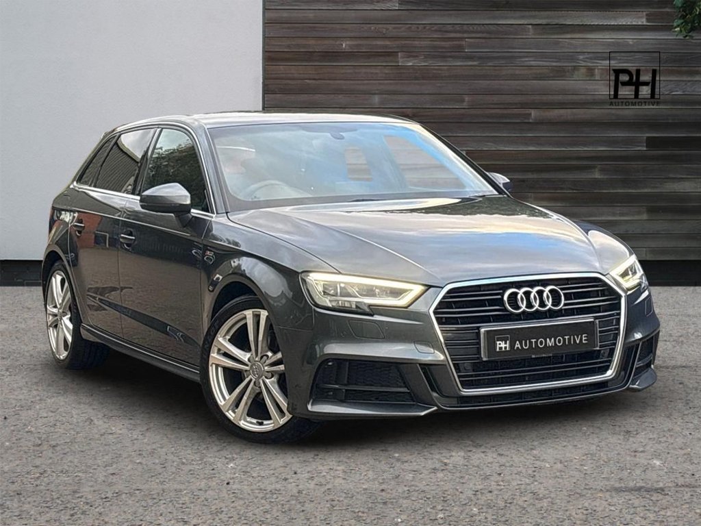USED 2019 69 AUDI A3 1.5 TFSI CoD 35 S line Sportback 5dr Petrol S Tronic Euro 6 (s/s) (150 ps) COMFORT & SOUND|AUDI WARRANTY