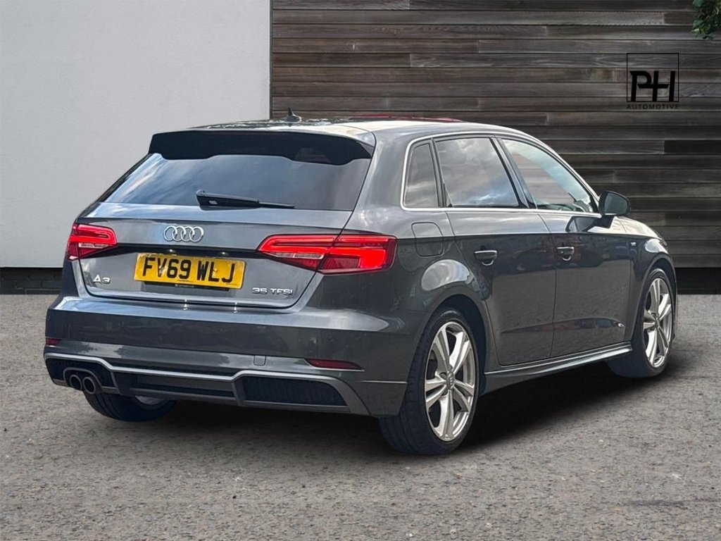USED 2019 69 AUDI A3 1.5 TFSI CoD 35 S line Sportback 5dr Petrol S Tronic Euro 6 (s/s) (150 ps) COMFORT & SOUND|AUDI WARRANTY