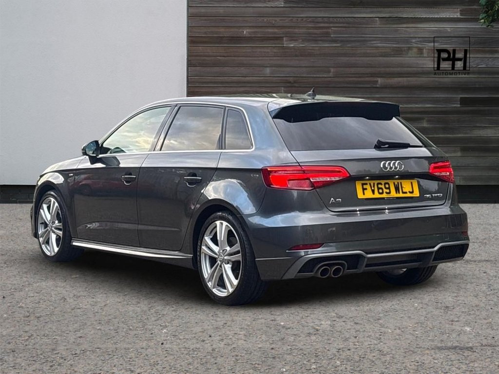USED 2019 69 AUDI A3 1.5 TFSI CoD 35 S line Sportback 5dr Petrol S Tronic Euro 6 (s/s) (150 ps) COMFORT & SOUND|AUDI WARRANTY