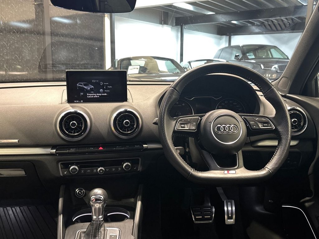 USED 2019 69 AUDI A3 1.5 TFSI CoD 35 S line Sportback 5dr Petrol S Tronic Euro 6 (s/s) (150 ps) COMFORT & SOUND|AUDI WARRANTY