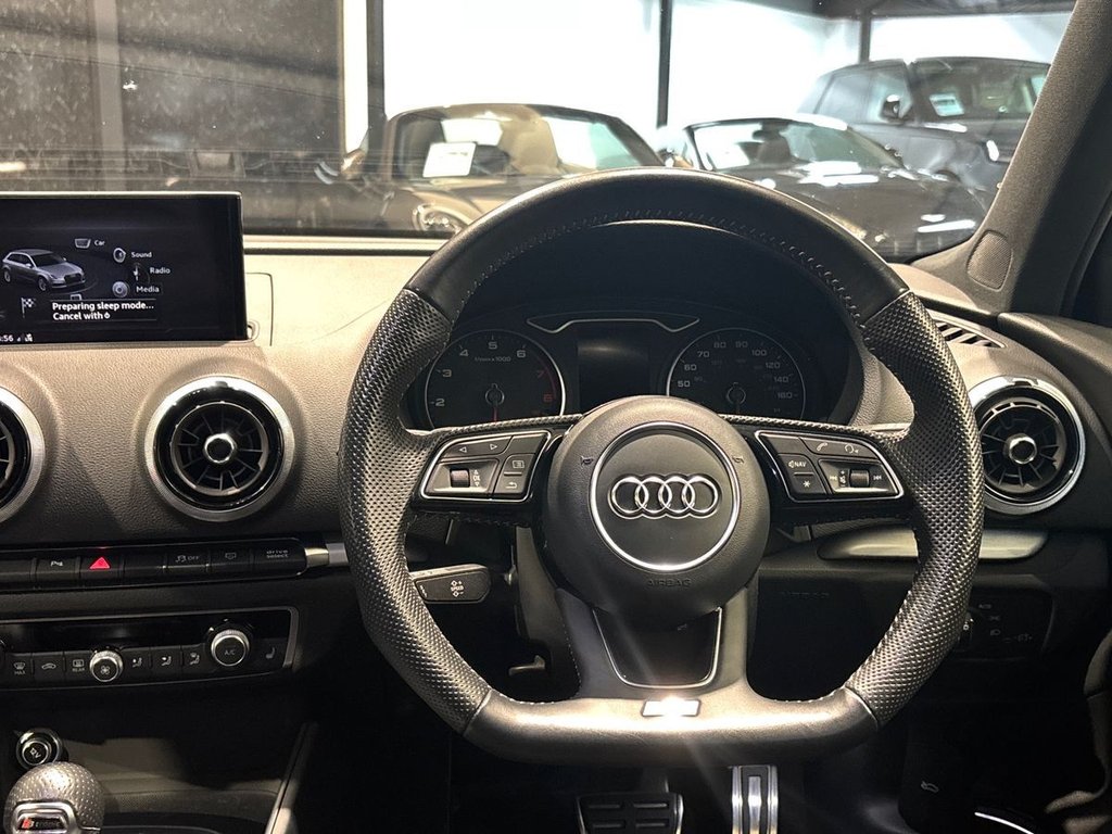 USED 2019 69 AUDI A3 1.5 TFSI CoD 35 S line Sportback 5dr Petrol S Tronic Euro 6 (s/s) (150 ps) COMFORT & SOUND|AUDI WARRANTY