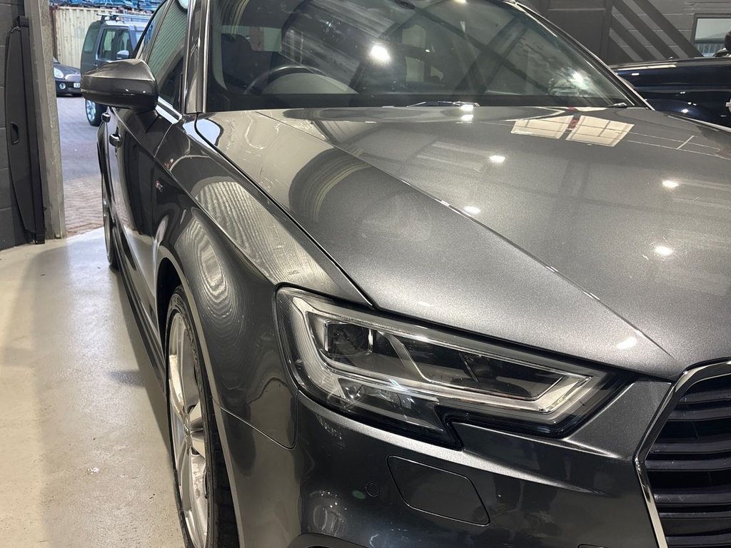 USED 2019 69 AUDI A3 1.5 TFSI CoD 35 S line Sportback 5dr Petrol S Tronic Euro 6 (s/s) (150 ps) COMFORT & SOUND|AUDI WARRANTY