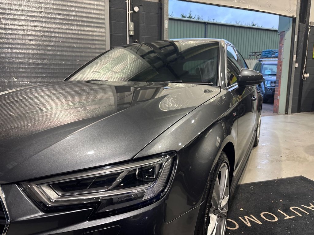 USED 2019 69 AUDI A3 1.5 TFSI CoD 35 S line Sportback 5dr Petrol S Tronic Euro 6 (s/s) (150 ps) COMFORT & SOUND|AUDI WARRANTY