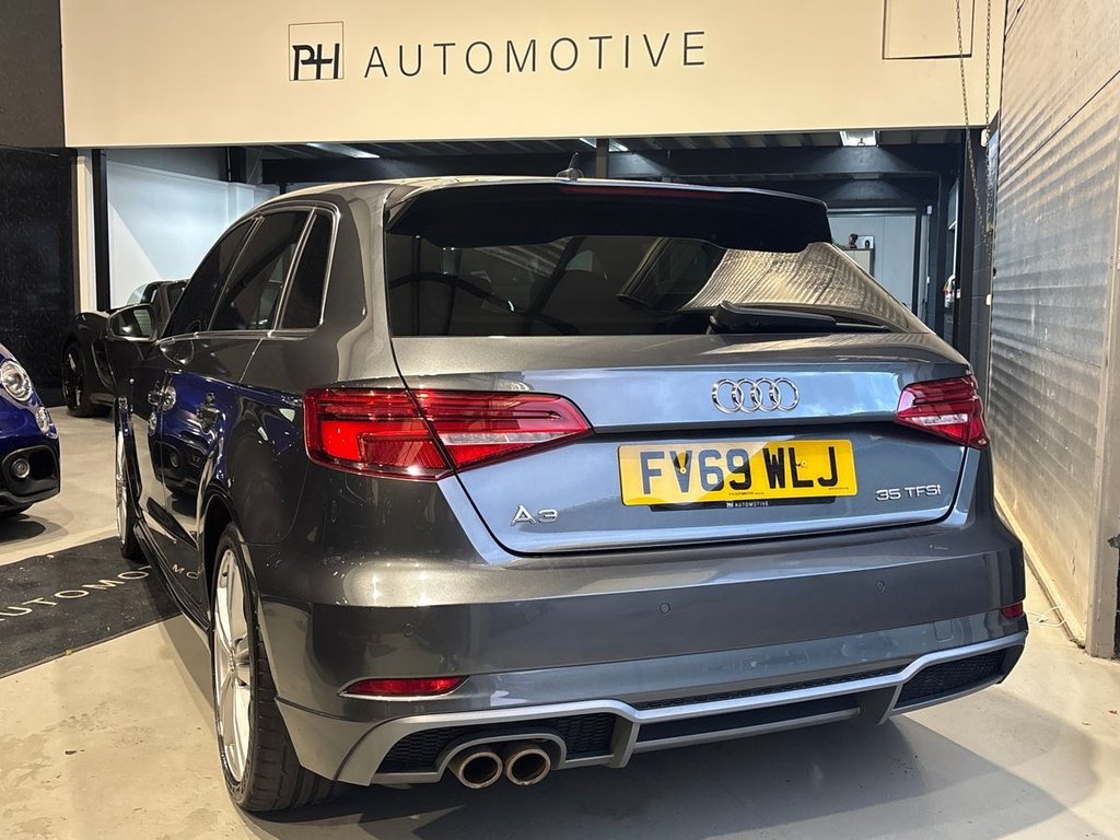 USED 2019 69 AUDI A3 1.5 TFSI CoD 35 S line Sportback 5dr Petrol S Tronic Euro 6 (s/s) (150 ps) COMFORT & SOUND|AUDI WARRANTY