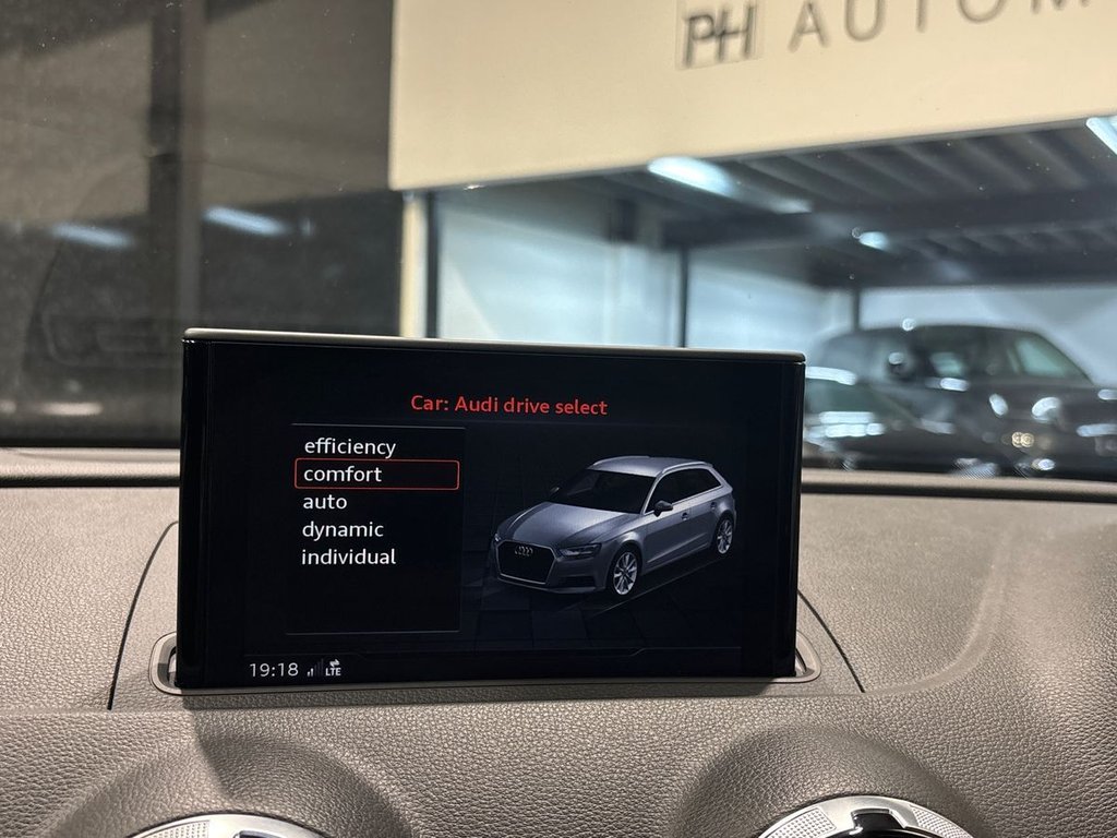 USED 2019 69 AUDI A3 1.5 TFSI CoD 35 S line Sportback 5dr Petrol S Tronic Euro 6 (s/s) (150 ps) COMFORT & SOUND|AUDI WARRANTY