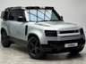 USED 2021 71 LAND ROVER DEFENDER 2.0 P400e 15.4kWh X-Dynamic HSE SUV 5dr Petrol Plug-in Hybrid Auto 4WD Euro 6 (s/s) (404 ps) Black pack/ Pan Roof/ 360 Cam