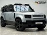 USED 2021 71 LAND ROVER DEFENDER 2.0 P400e 15.4kWh X-Dynamic HSE SUV 5dr Petrol Plug-in Hybrid Auto 4WD Euro 6 (s/s) (404 ps) Black pack/ Pan Roof/ 360 Cam