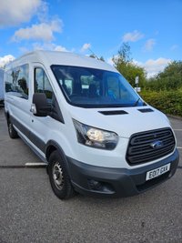 USED 2017 17 FORD TRANSIT 2.2 TDCi 410 HDT Minibus 5dr Diesel Manual L3 H2 (14 seats) (196 g/km, 123 bhp) 