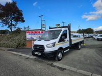 USED 2023 23 FORD TRANSIT 350 LEADER 130BHP TDCI RWD LWB DROPSIDE PICK UP 64K ULEZ FREE ZONE 