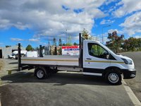 USED 2023 23 FORD TRANSIT 350 LEADER 130BHP TDCI RWD LWB DROPSIDE PICK UP 64K ULEZ FREE ZONE 