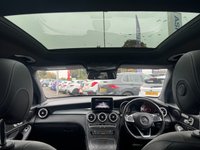 USED 2017 67 MERCEDES-BENZ GLC 2.1 GLC220d AMG Line (Premium) SUV 5dr Diesel G-Tronic 4MATIC Euro 6 (s/s) (170 ps) THIS CAR COMES WITH 6 MONTHS WARRANTY , BREAKDOWN COVER & RECOVERY++  NAVIGATION SYSTEM + FRONT AND BACK PARKING SENSORS + AROUND VIEW MONITOR CAMERA + 4 WHEEL DRIVE + DIGITAL METER DISPLAY + LEATHER SEATS + HEATED SEATS + PANAROMIC ROOF + AUTO TAILGATE + FULL ELECTRIC SEATS + 4 WAY LUMBER SUPPORT + MEMORY SEATS + KEYLESS START + CRUISE CONTROL + SPEED LIMIT CONTROL + PADDLE SHIFTERS + AUTOMATIC START/STOP + TRACTION CONTROL + VOICE CONTROL + CD PLAYER +  BLUETOOTH + USB CONNECTION + SD CARD + 2