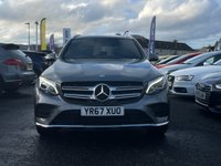 USED 2017 67 MERCEDES-BENZ GLC 2.1 GLC220d AMG Line (Premium) SUV 5dr Diesel G-Tronic 4MATIC Euro 6 (s/s) (170 ps) THIS CAR COMES WITH 6 MONTHS WARRANTY , BREAKDOWN COVER & RECOVERY++  NAVIGATION SYSTEM + FRONT AND BACK PARKING SENSORS + AROUND VIEW MONITOR CAMERA + 4 WHEEL DRIVE + DIGITAL METER DISPLAY + LEATHER SEATS + HEATED SEATS + PANAROMIC ROOF + AUTO TAILGATE + FULL ELECTRIC SEATS + 4 WAY LUMBER SUPPORT + MEMORY SEATS + KEYLESS START + CRUISE CONTROL + SPEED LIMIT CONTROL + PADDLE SHIFTERS + AUTOMATIC START/STOP + TRACTION CONTROL + VOICE CONTROL + CD PLAYER +  BLUETOOTH + USB CONNECTION + SD CARD + 2