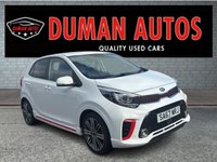 USED 2017 67 KIA PICANTO 1.0 GT-Line Hatchback 5dr Petrol Manual Euro 6 (66 bhp) DAYTIME RUNNING LIGHTS+ PRIVACY GLASS+ FULL LEATHER TRIM+ MULTI FUNCTIONAL STEARING WHEEL+ CLIMATE CONTROL+ USB+ AUX+ TRACTION CONTROL+ FOLDING MIRRORS+ AUTO HEADLIGHTS+ BLUETOOTH+ LOW INSURANCE GROUP+ 16 INCH ALLOY WHEELS+