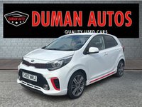 USED 2017 67 KIA PICANTO 1.0 GT-Line Hatchback 5dr Petrol Manual Euro 6 (66 bhp) DAYTIME RUNNING LIGHTS+ PRIVACY GLASS+ FULL LEATHER TRIM+ MULTI FUNCTIONAL STEARING WHEEL+ CLIMATE CONTROL+ USB+ AUX+ TRACTION CONTROL+ FOLDING MIRRORS+ AUTO HEADLIGHTS+ BLUETOOTH+ LOW INSURANCE GROUP+ 16 INCH ALLOY WHEELS+