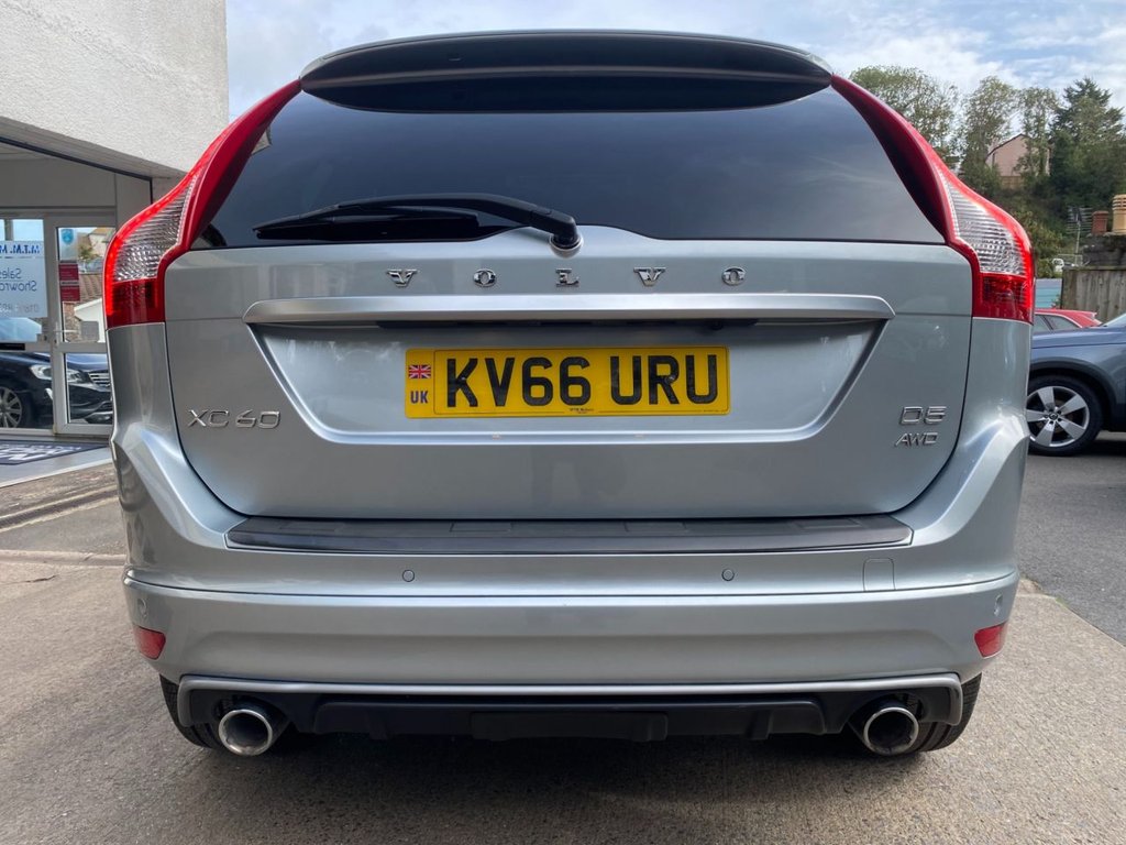 USED 2016 66 VOLVO XC60 2.4 D5 R-Design Lux Nav SUV 5dr Diesel Auto AWD Euro 6 (s/s) (220 ps) TOP SPECIFICATION R DESIGN XC60