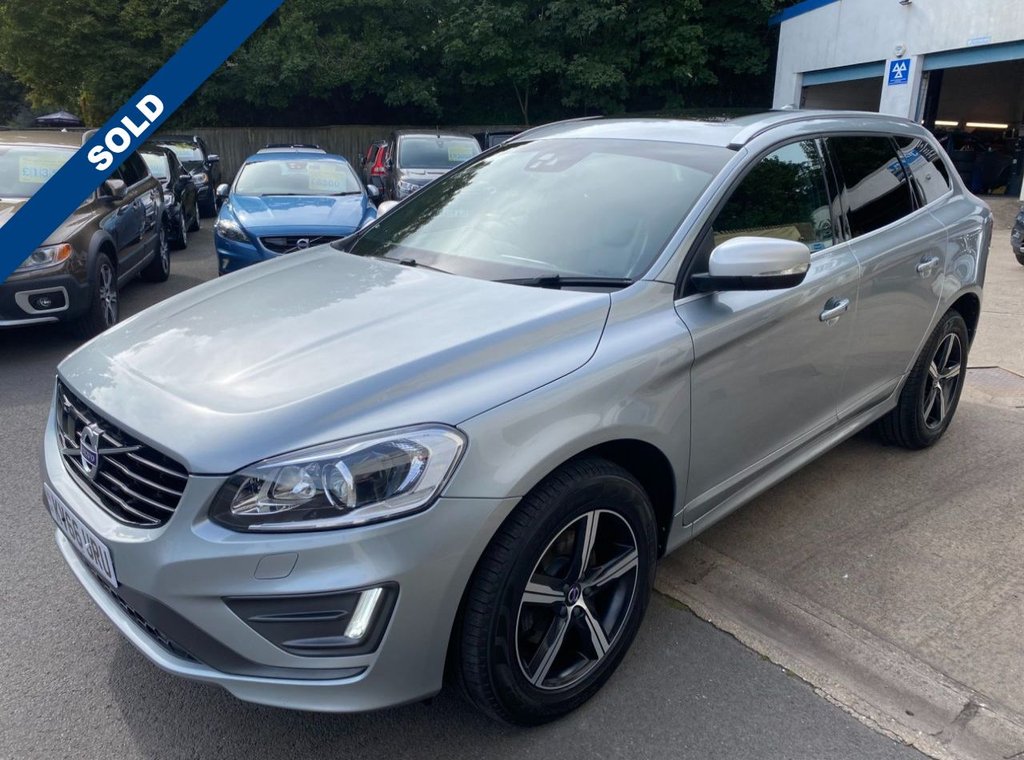 USED 2016 66 VOLVO XC60 2.4 D5 R-Design Lux Nav SUV 5dr Diesel Auto AWD Euro 6 (s/s) (220 ps) TOP SPECIFICATION R DESIGN XC60
