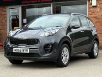 USED 2017 66 KIA SPORTAGE 1.6 GDi 2 SUV 5dr Petrol Manual Euro 6 (s/s) (130 bhp) FULL SERVICE HISTORY/EURO 6