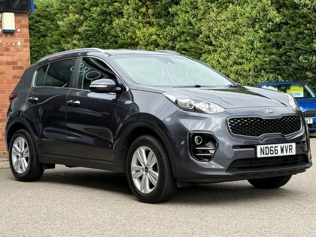 2017 66 Kia Sportage 1.6 GDi 2 SUV 5dr Petrol Manual Euro 6 (s/s) (130 bhp)