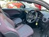 USED 2014 64 VAUXHALL ADAM 1.2 16v GLAM Hatchback 3dr Petrol Manual Euro 5 (70 ps) PURPLE FICTION with WHITE MY FIRE ROOF COLOUR