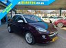 USED 2014 64 VAUXHALL ADAM 1.2 16v GLAM Hatchback 3dr Petrol Manual Euro 5 (70 ps) PURPLE FICTION with WHITE MY FIRE ROOF COLOUR