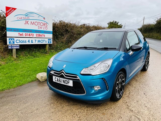 2012 61 Citroen DS3 1.6 VTi DStyle Plus Hatchback 3dr Petrol Manual Euro 5 (120 ps)