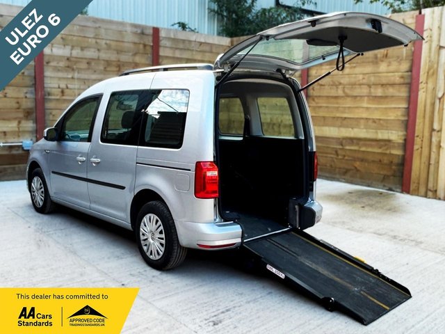 View our Volkswagen Caddy Life 3 Seat Auto Wheelchair Accessible Disabled Access Vehicle WAV