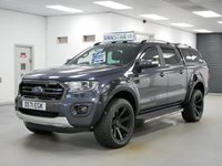 USED 2021 71 FORD RANGER 2.0 EBL 213 BHP WILDTRAK 4WD AUTOMATIC CANOPY ( RAPTOR STYLING ) 1 OWNER | WIDE ARCH STYLING | CANOPY BACK