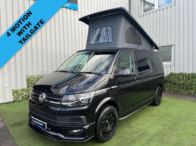 View our Volkswagen Transporter Campervan 2.0 TDI T32 BlueMotion Tech Highline Camper Van 5dr Diesel Manual 4Motion SWB Euro 5 (s/s) (140 ps)